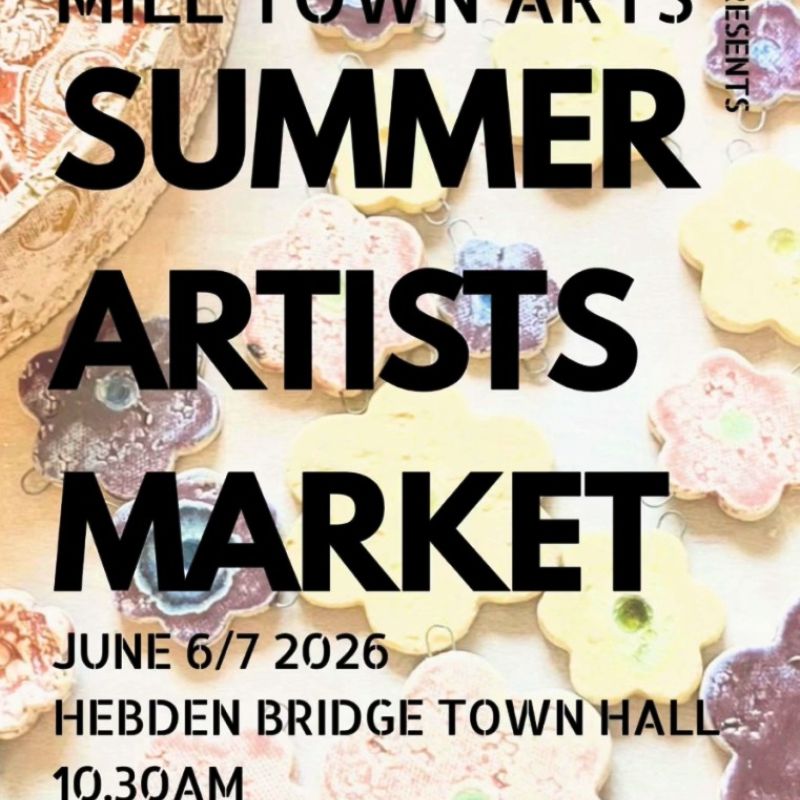 2026 Milltown Artists Summer Makers Market flyer
